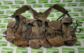 Various types of ex-military DPM accessories - 161kg – may require repair / be incomplete - see pics