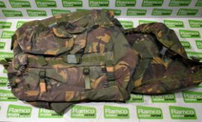50x British Army DPM short convoluted rucksacks