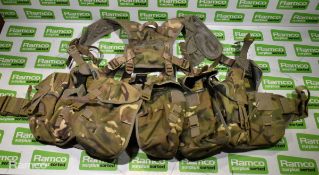 Various types of ex-military MTP accessories - 169kg – may require repair or be as spares - see pics