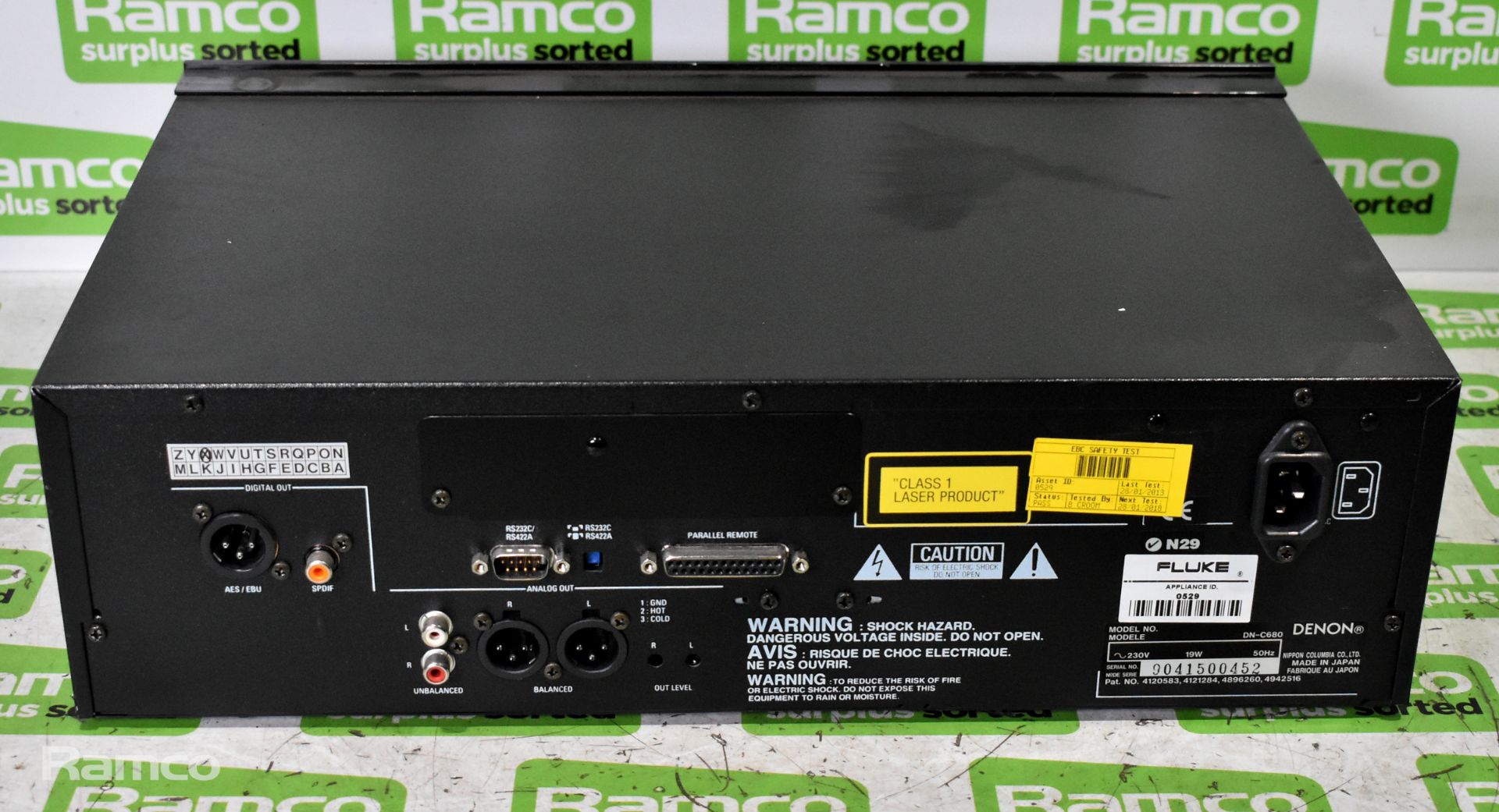 4x Denon DN-C680 professional CD players - Image 5 of 6
