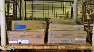 Konica Minolta mixed colour toners - 49 units