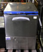 Maidaid GS511 Stainless steel under counter dishwasher - 230V - W 580 x D 610 x H 820mm