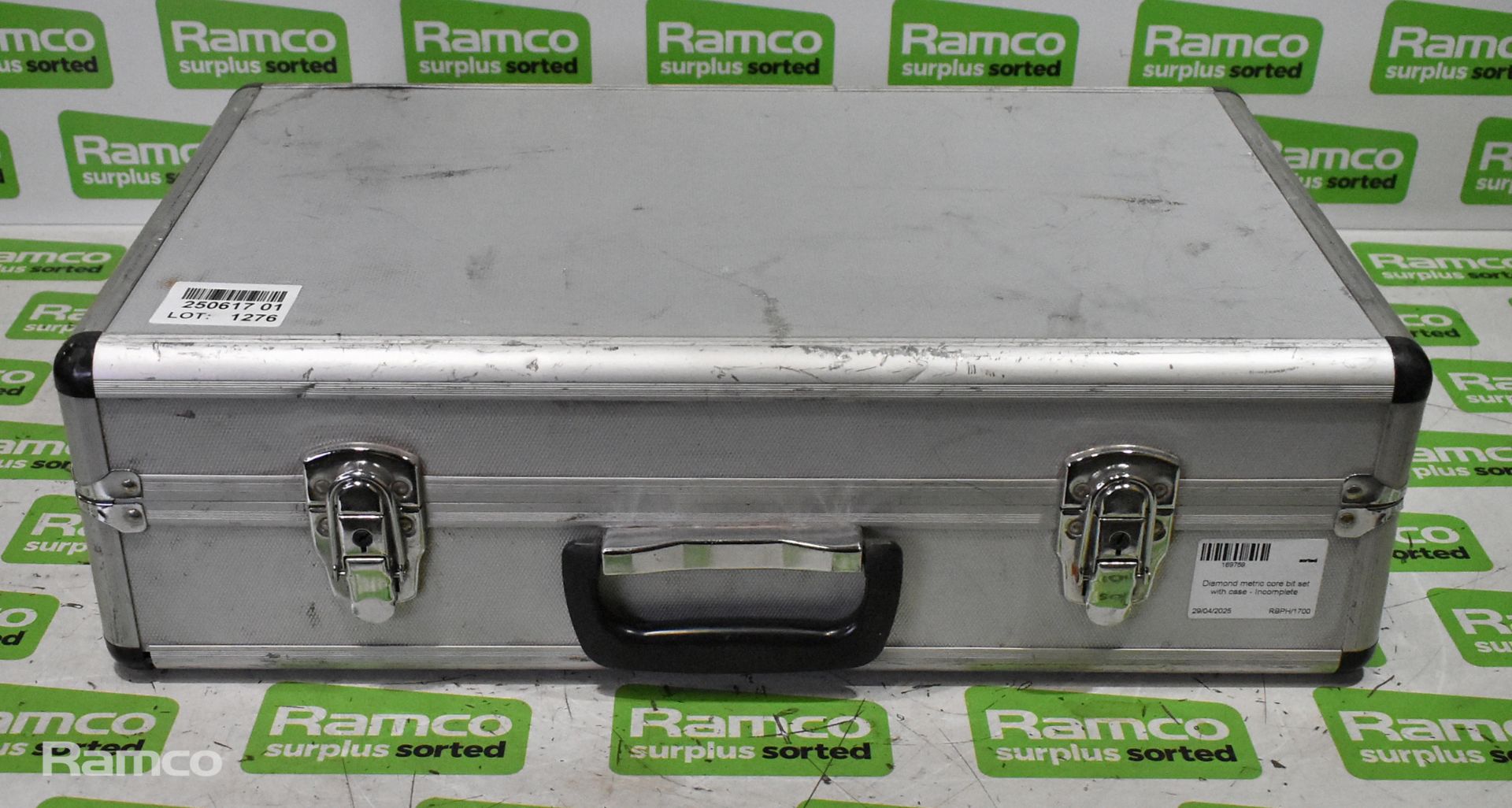 Diamond metric core bit set with case - Incomplete - Image 6 of 6