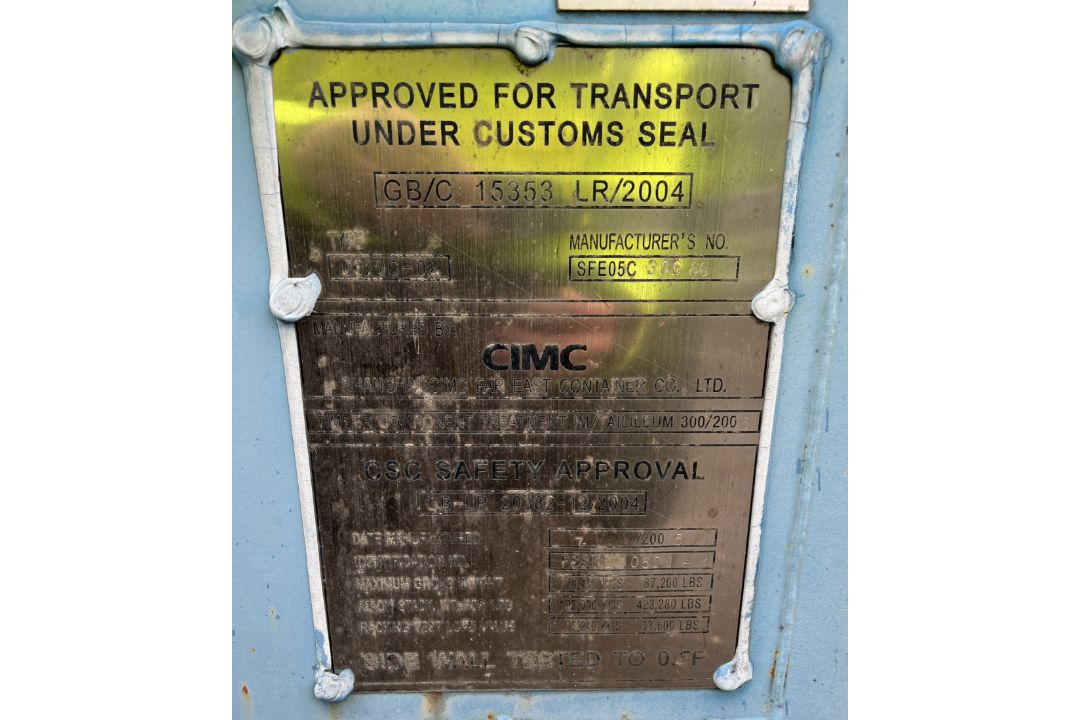 Shipping and storage container - L 20ft x W 8ft x H 8.5ft - Image 11 of 11