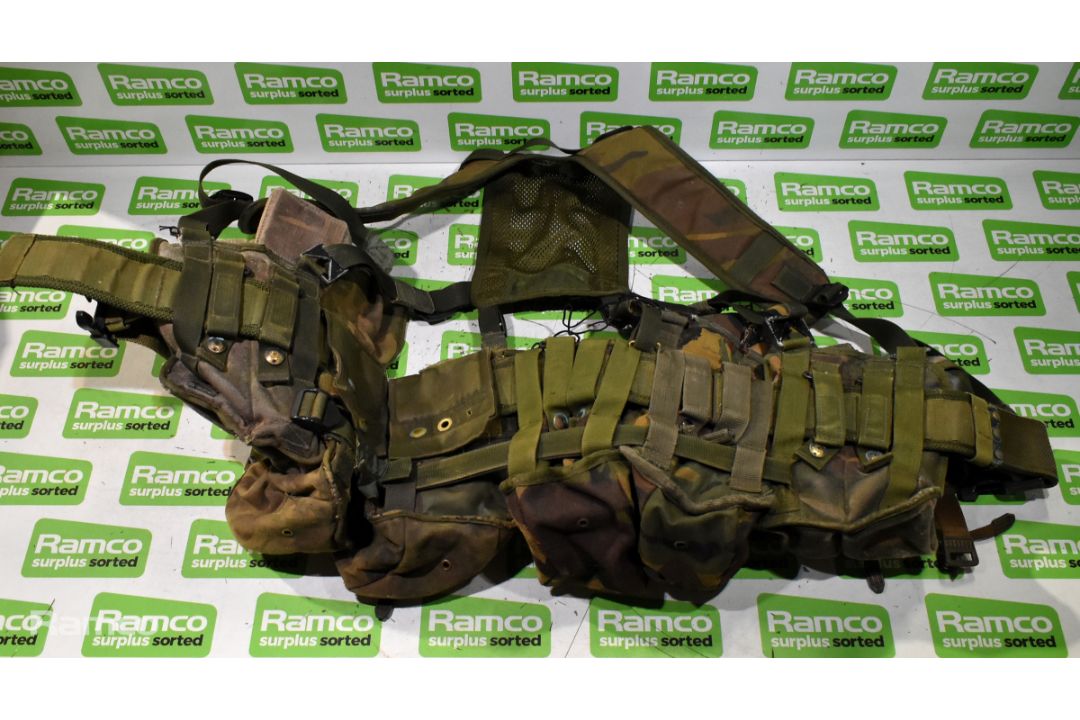 Various types of ex-military DPM accessories - 155kg – may require repair / be incomplete - see pics - Image 2 of 14