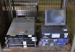 Various server rack mounts and IT components - see description for full details