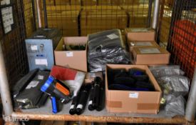 4x Small green plastic sheets, Checkmate Device metal safe box with key and much more - see desc.
