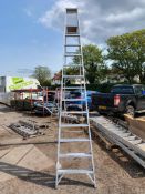 12 tread stepladder - approx 12ft in height