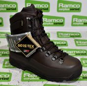 Iturri brown combat boots - size 5L