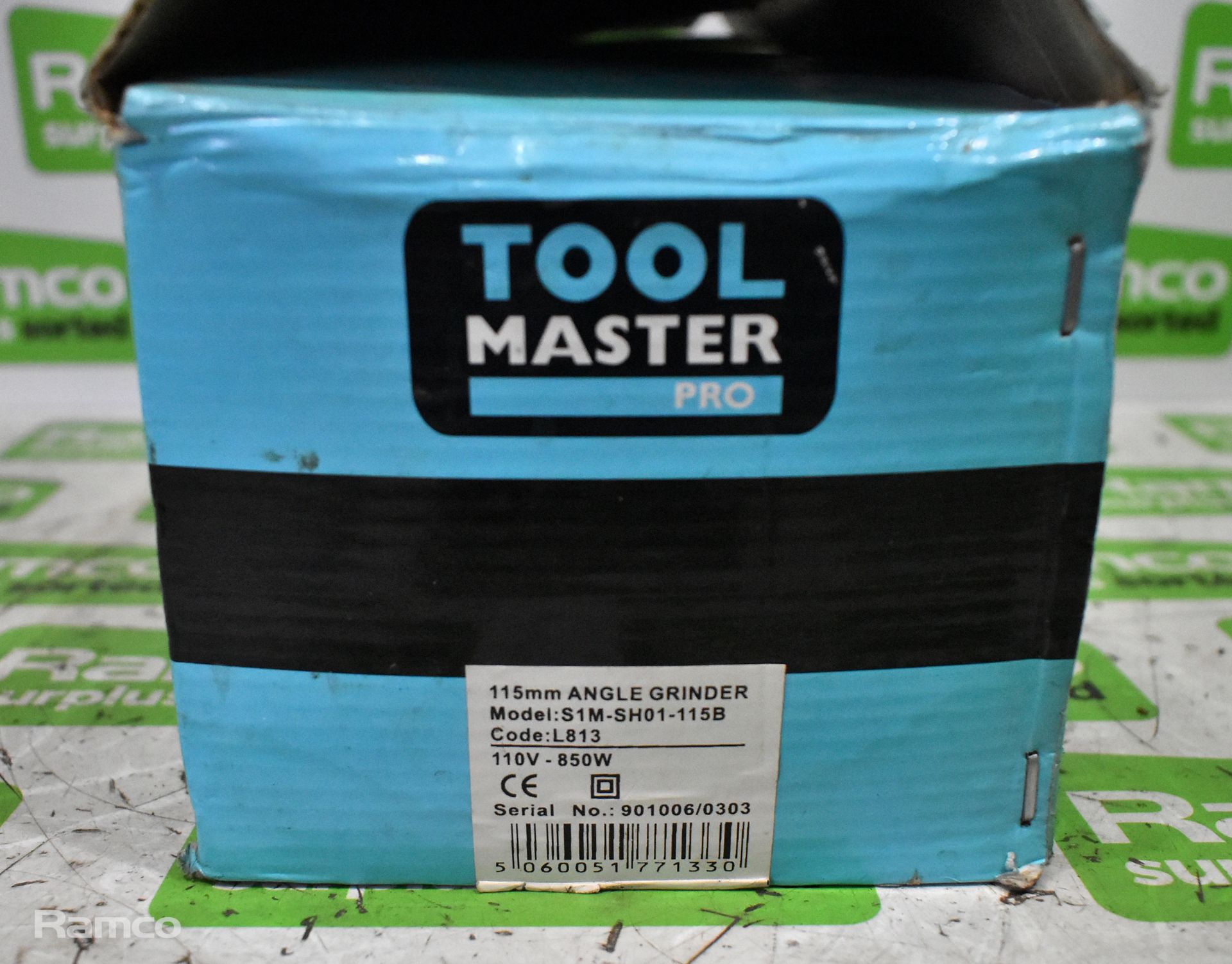 Tool Master Pro S1M-SH01-115B 115mm angle grinder - 110V 850W - Image 4 of 4