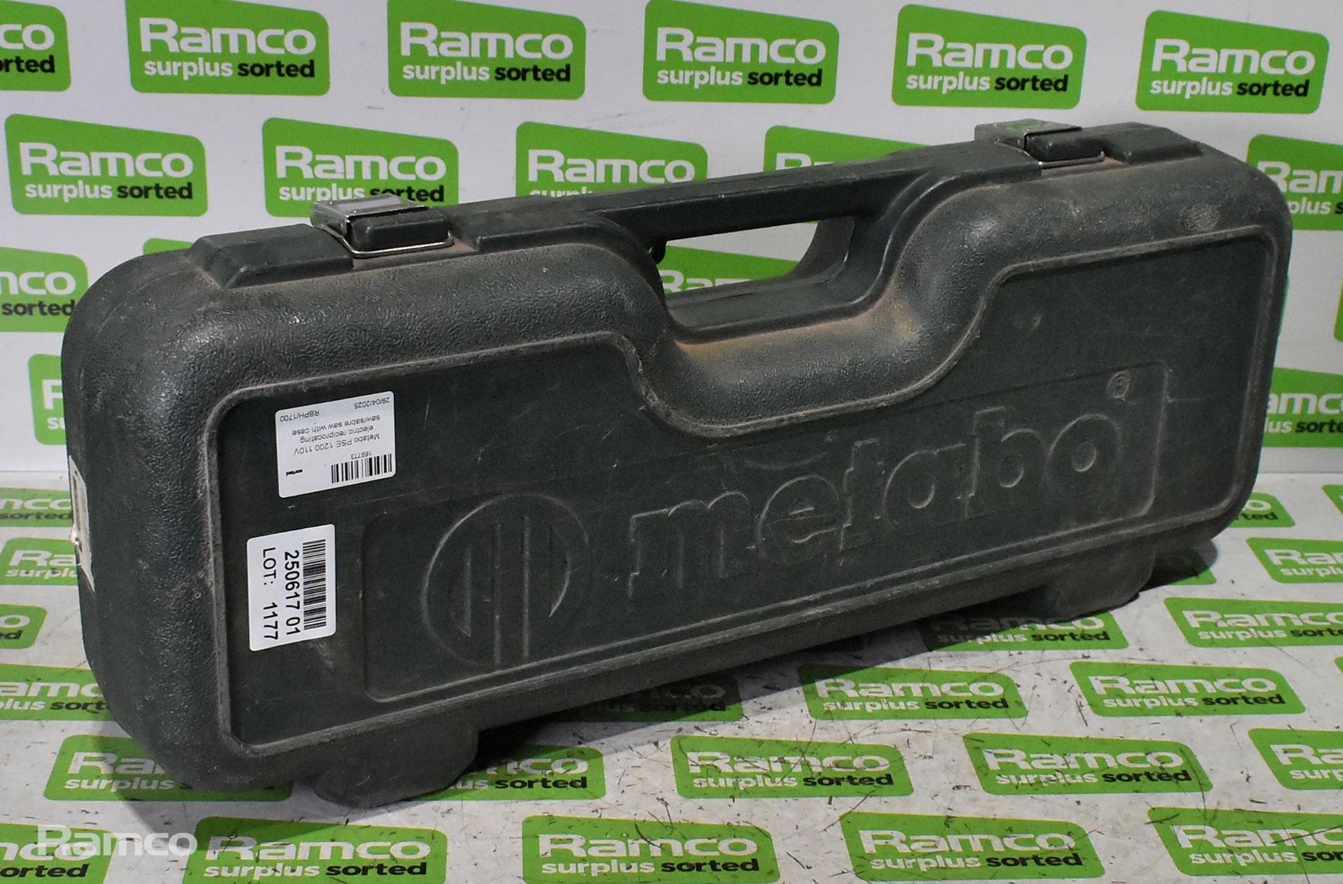 Metabo PSE 1200 110V electric reciprocating saw/sabre saw with case - Image 7 of 7