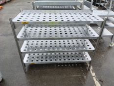 B-Line stainless steel 4 shelf drying rack - W 1500 x D 590 x H 1200mm