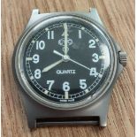 CWC W10-6645-99 British army issue mechanical wristwatch - 1997 - see desc.