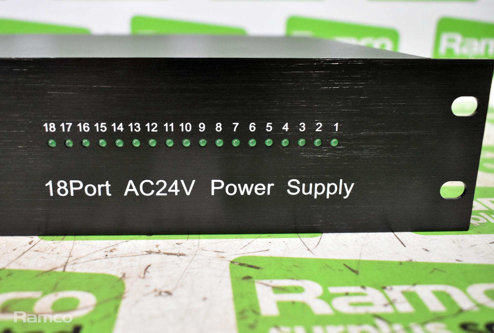 4x 15-PSA1018U - 18 port 24V AC CCTV rack mount PSUs - Image 4 of 6