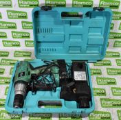 Tool Master TM16 cordless 24V combi drill/driver with charger, 2x batteries and case