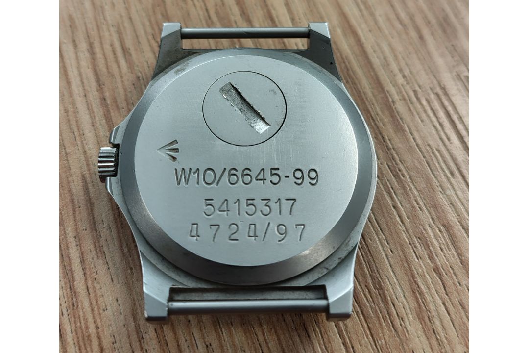 CWC W10-6645-99 British army issue mechanical wristwatch - 1997 - see desc. - Image 2 of 2