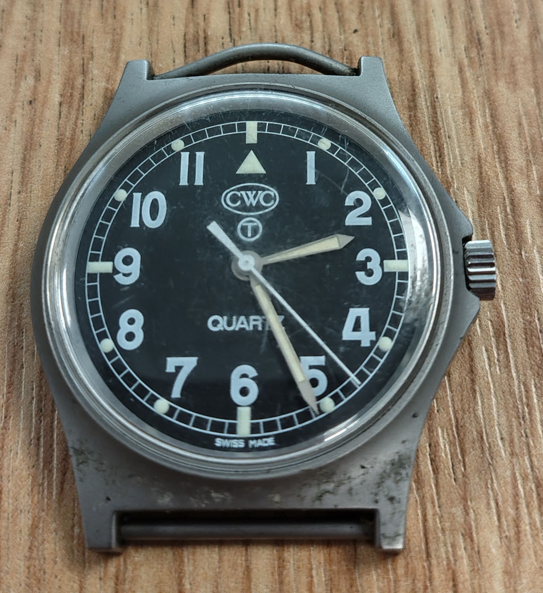 CWC W10-6645-99 British army issue quartz wristwatch - 1991 - Good condition - see desc. - Image 2 of 3