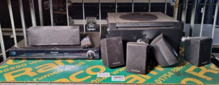 Panasonic SA-BT200 Blu-ray disc home theater sound system with remote control