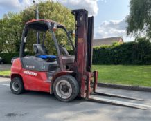 2014 Manitou MI 30 D diesel forklift truck - 3569 hours - full details in description
