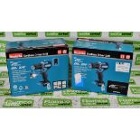 2x Makita DDF487Z 18V cordless driver drills - BARE TOOL
