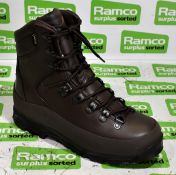 Iturri brown combat boots - size 6M