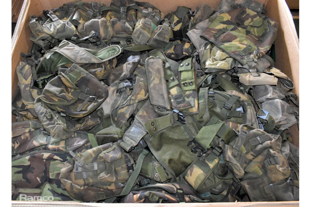 Various types of ex-military DPM accessories - 169kg – may require repair / be incomplete - see pics - Image 11 of 11
