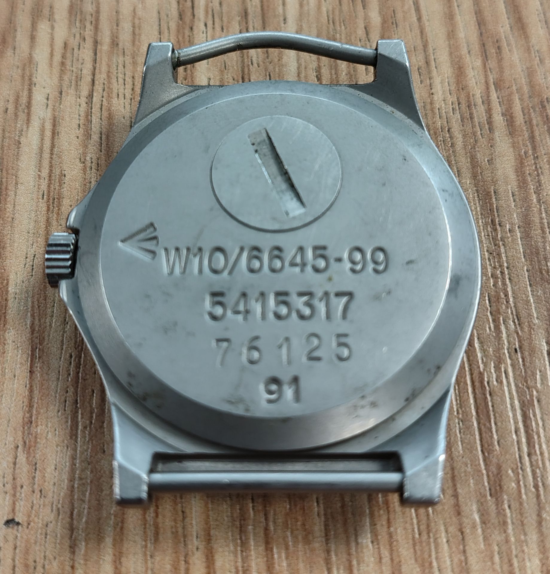 CWC W10-6645-99 British army issue quartz wristwatch - 1991 - Good condition - see desc. - Image 3 of 3