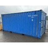 Shipping and storage container - L 20ft x W 8ft x H 8.5ft