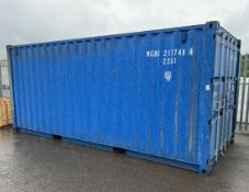 Shipping and storage container - L 20ft x W 8ft x H 8.5ft