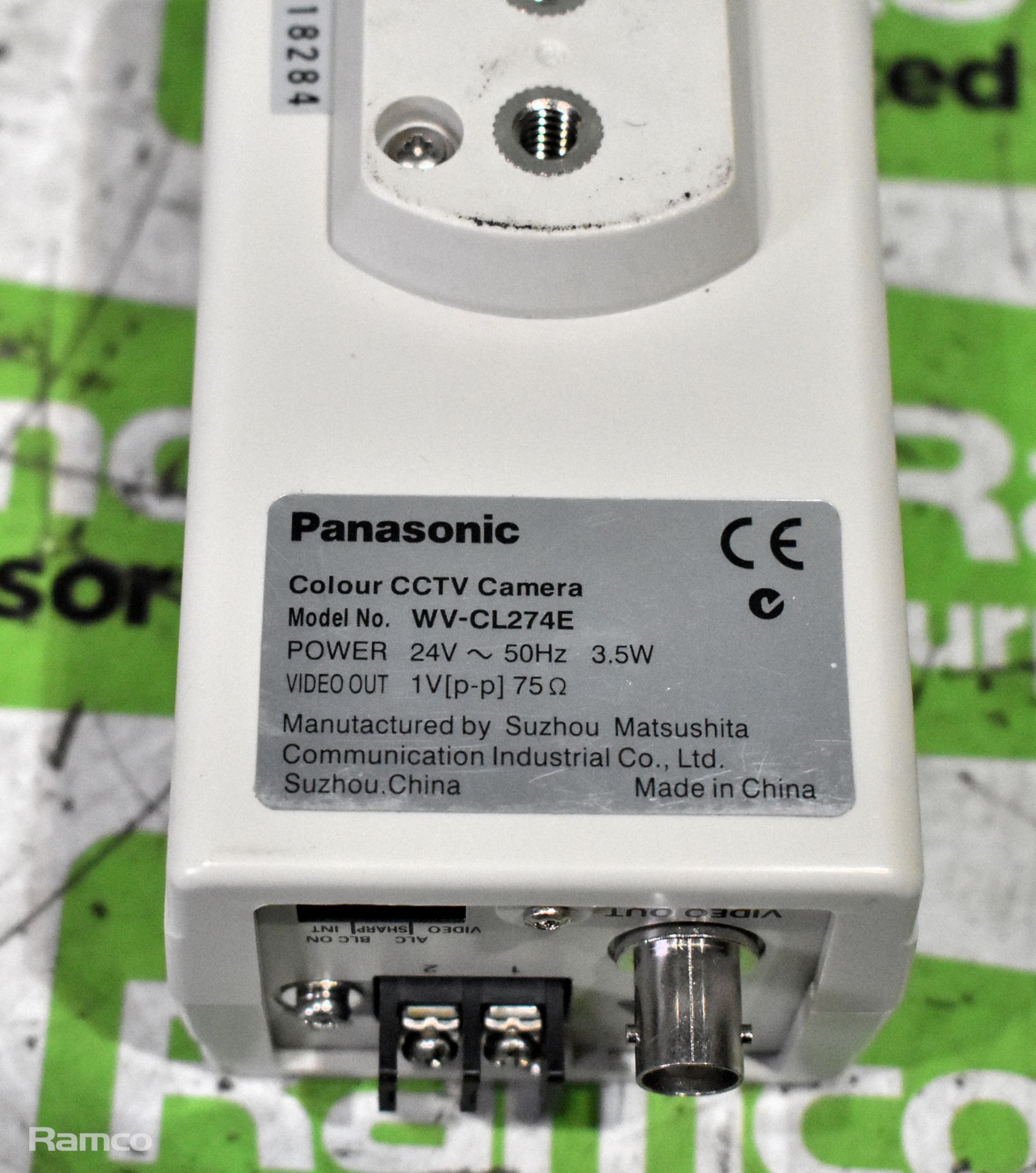 11x Panasonic WV-CL274E colour CCTV cameras - Image 4 of 5