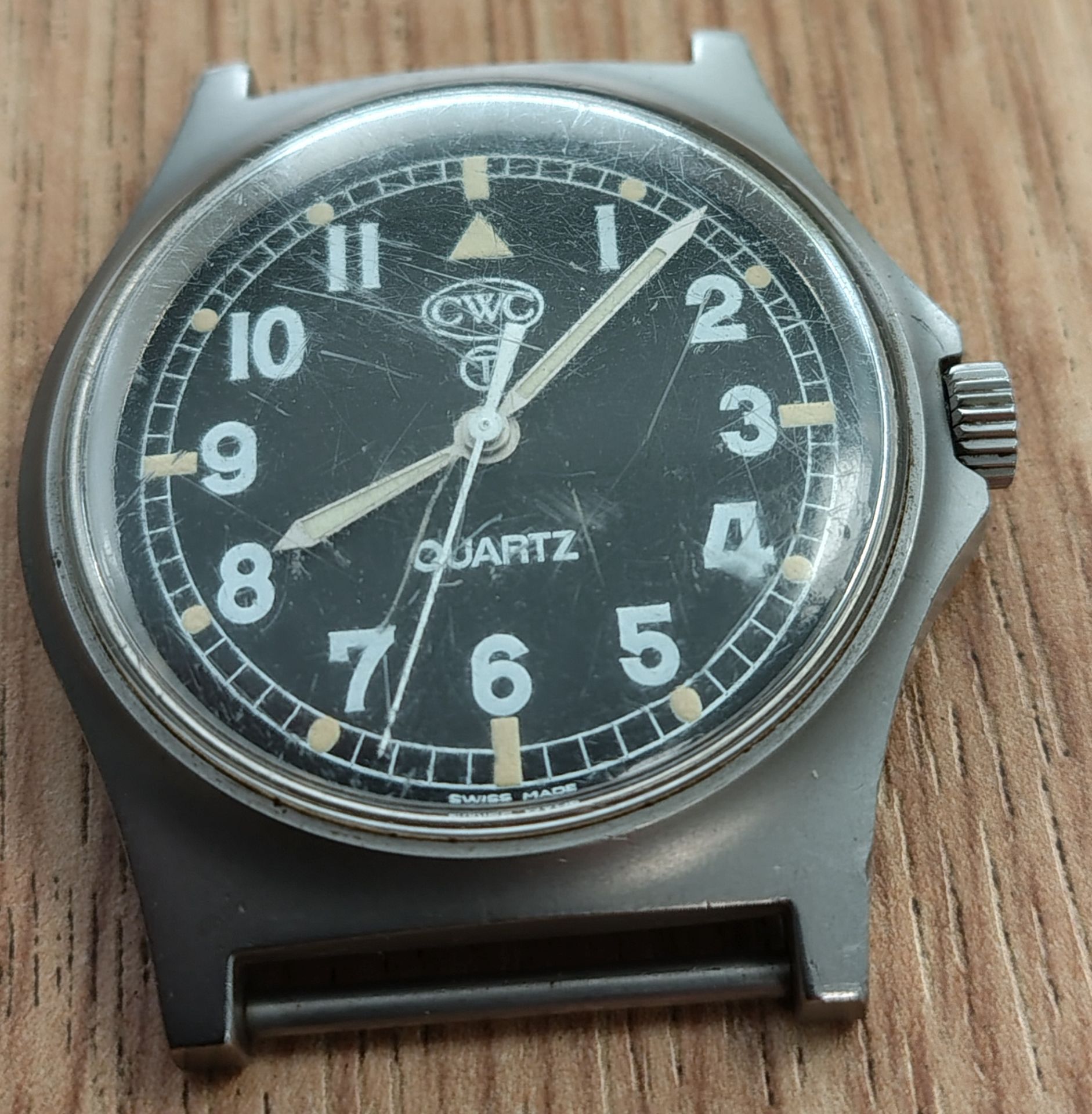 CWC W10-6645-99 British army issue quartz wristwatch - 1998 - Poor condition - see desc. - Image 2 of 3