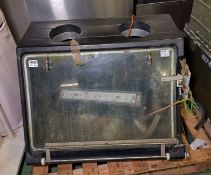 Vapormatt Turbospray solvent cleaning machine - W 1150 x D 930 x H 700mm - NO STAND
