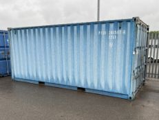 Shipping and storage container - L 20ft x W 8ft x H 8.5ft