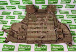 25x British Army MTP body vests - mixed sizes