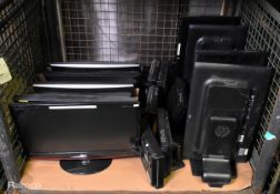 6x August DA110BD 10 inch freeview TVs with built in DVD player & 14x TVs and monitors