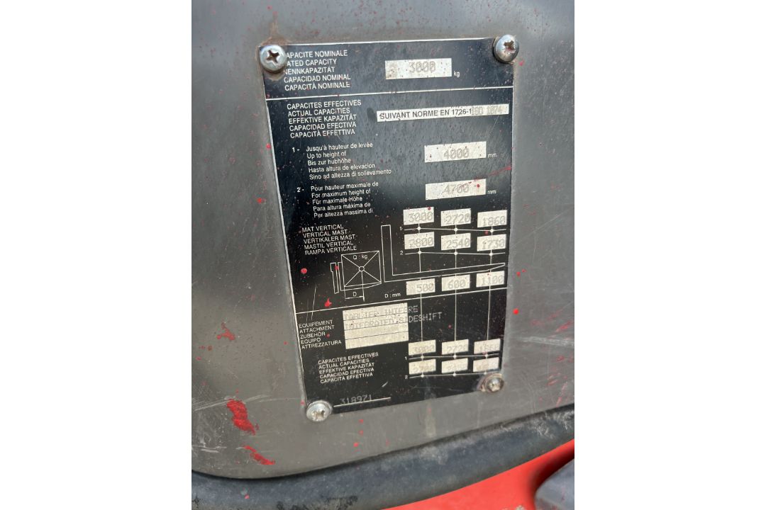 2014 Manitou MI 30 D diesel forklift truck - 3569 hours - full details in description - Image 32 of 34