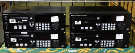 4x Denon DN-C680 professional CD players