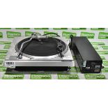 Technics SP-10MK2 direct drive turntable with Technics SH-10E power supply and tonearm unit