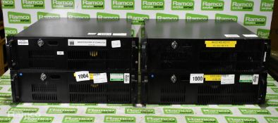 World of Computers J3150 rackmount PC & 3x Rackmount PCs
