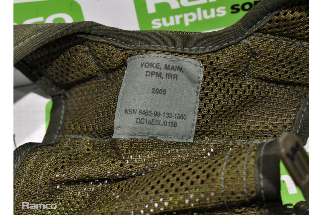 Various types of ex-military DPM accessories - 169kg – may require repair / be incomplete - see pics - Image 5 of 11