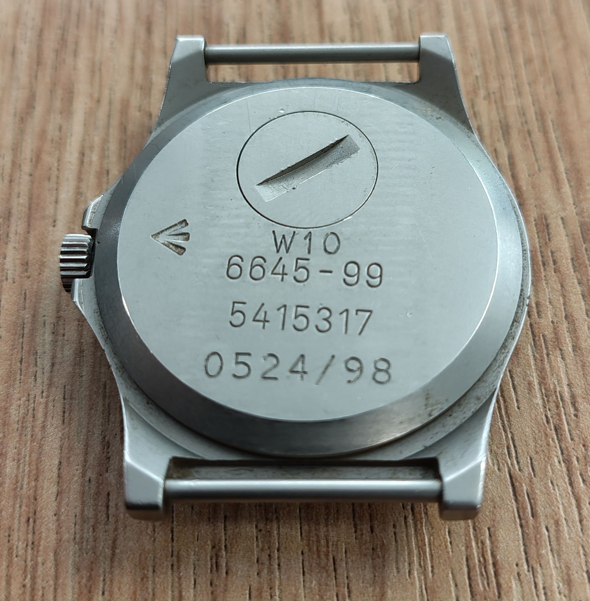 CWC W10-6645-99 British army issue quartz wristwatch - 1998 - Poor condition - see desc. - Image 3 of 3