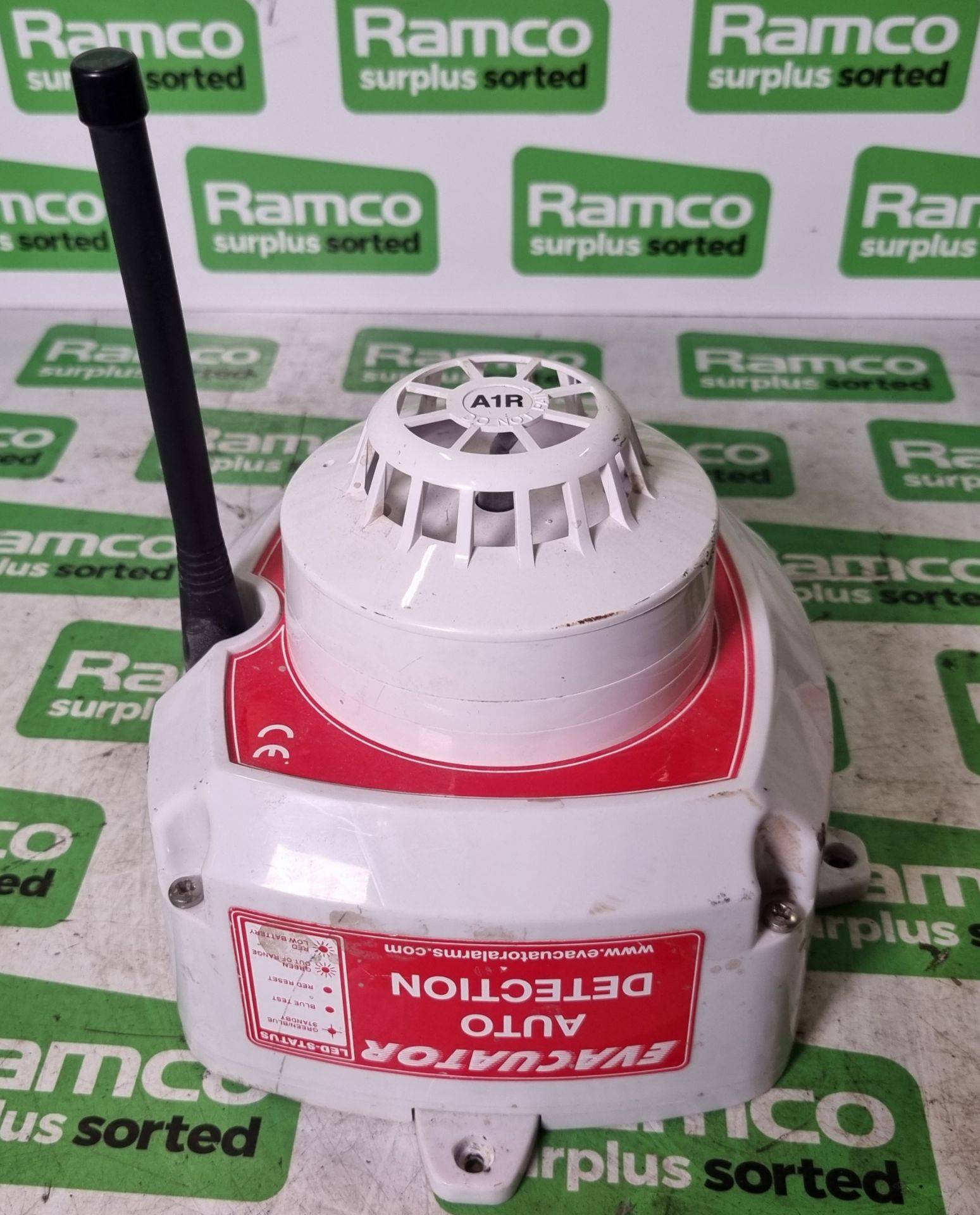 Evacuator Synergy heat detector wireless site alarm equipment - see description for full details - Image 3 of 7