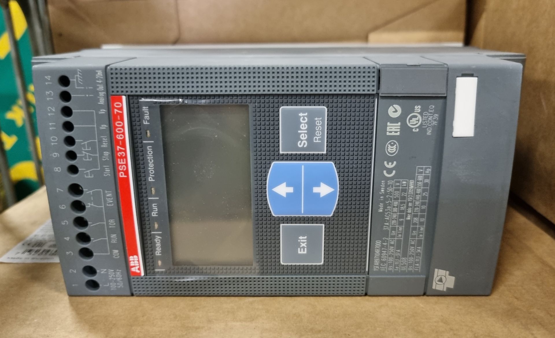 12x ABB PSE37-600-70 37A digital softstarters - Image 3 of 6