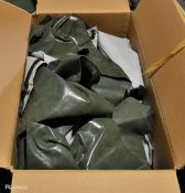 Tent panel end wall - Approx. 24 x 18 - may require repair