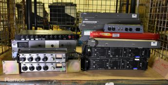 Audio equipment - audio meters, decoders, amplifiers, headphone and microphone meters - see pictures