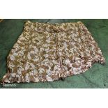 161x British Forces mixed sheets / covers - Green / Camo / Desert - mixed sizes
