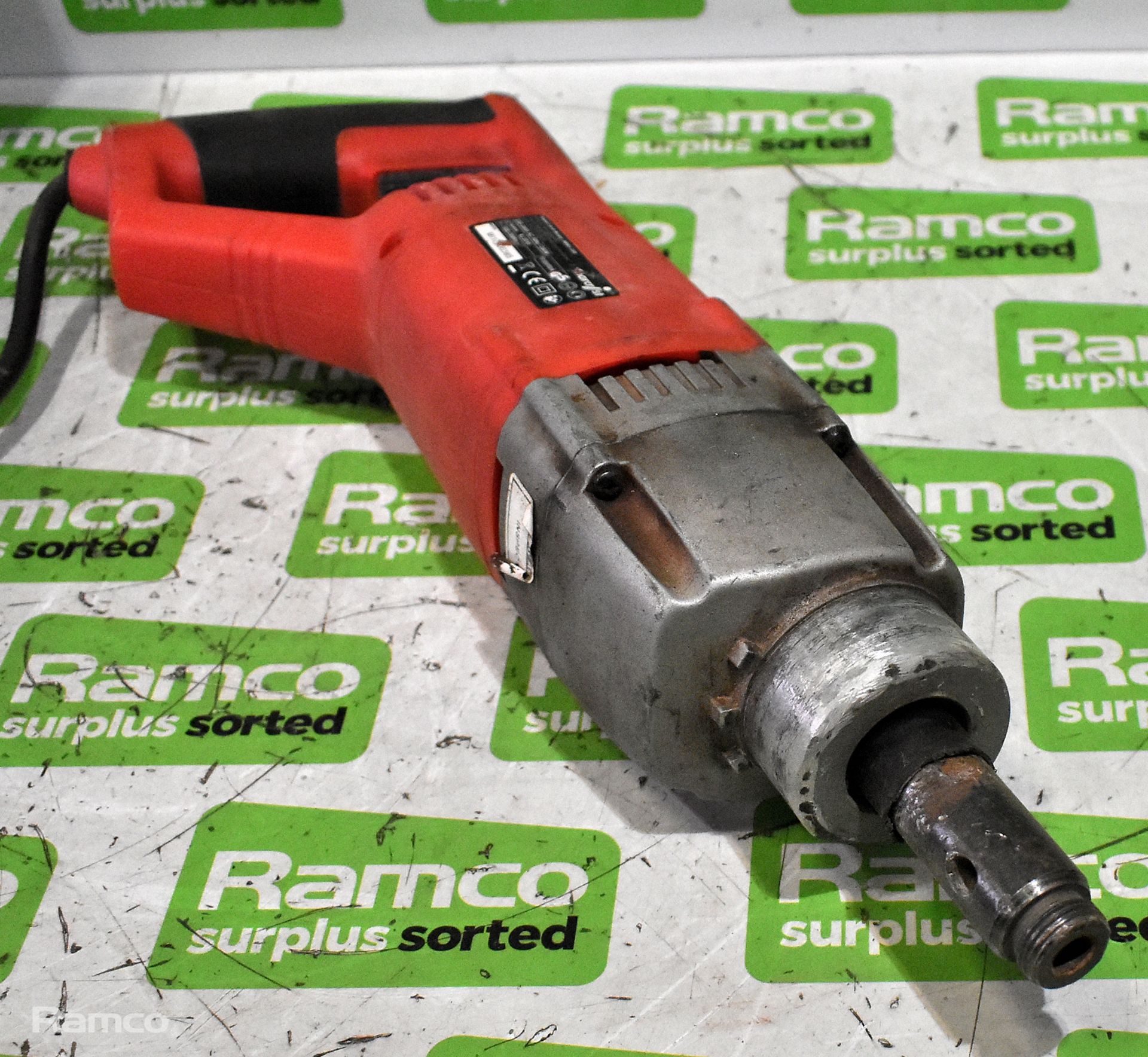 Marcrist DDM1-230 Impact diamond drill with 65mm core bit, extension bars and case - Image 5 of 8
