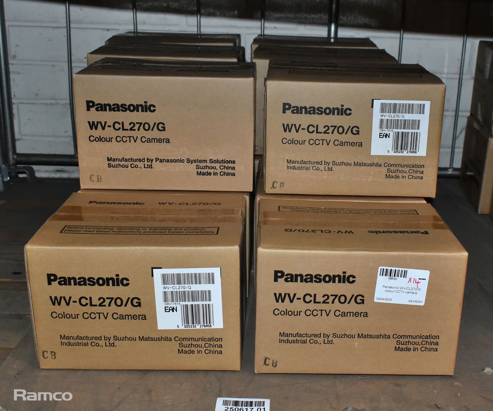 14x Panasonic WV-CL270/G colour CCTV cameras - Image 5 of 5