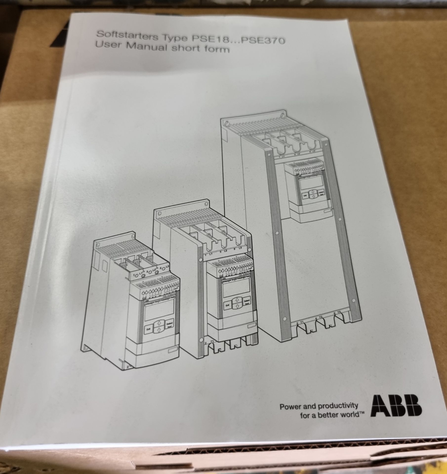 12x ABB PSE37-600-70 37A digital softstarters - Image 6 of 6