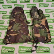 86x British Army DPM outer extreme cold weather mittens